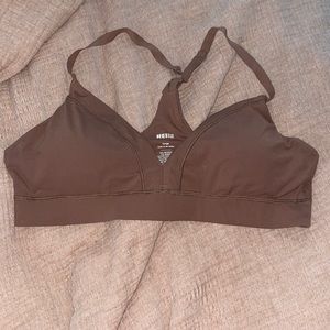 REI co-op active bralette. Size Large. Worn once. Coffee Brown color.